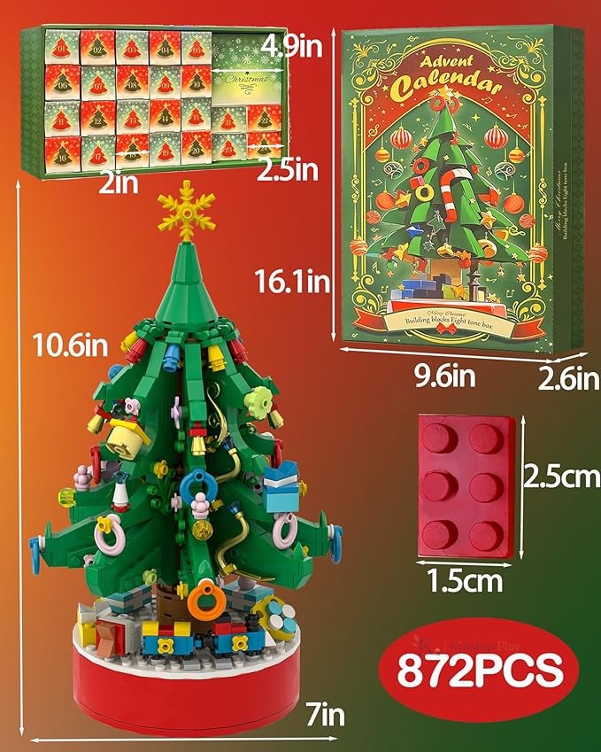 Little Doors Mystery Gift for Kids Children Fun Surprise Red