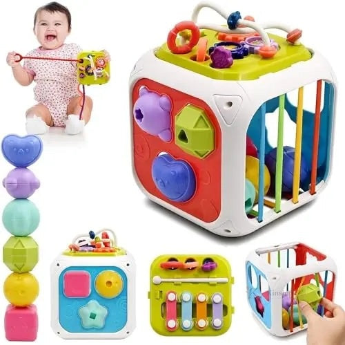 EITHEO Geometric Angle Blocks 26-Piece Montessori Sorting & Stacking Educational Toy for Toddlers