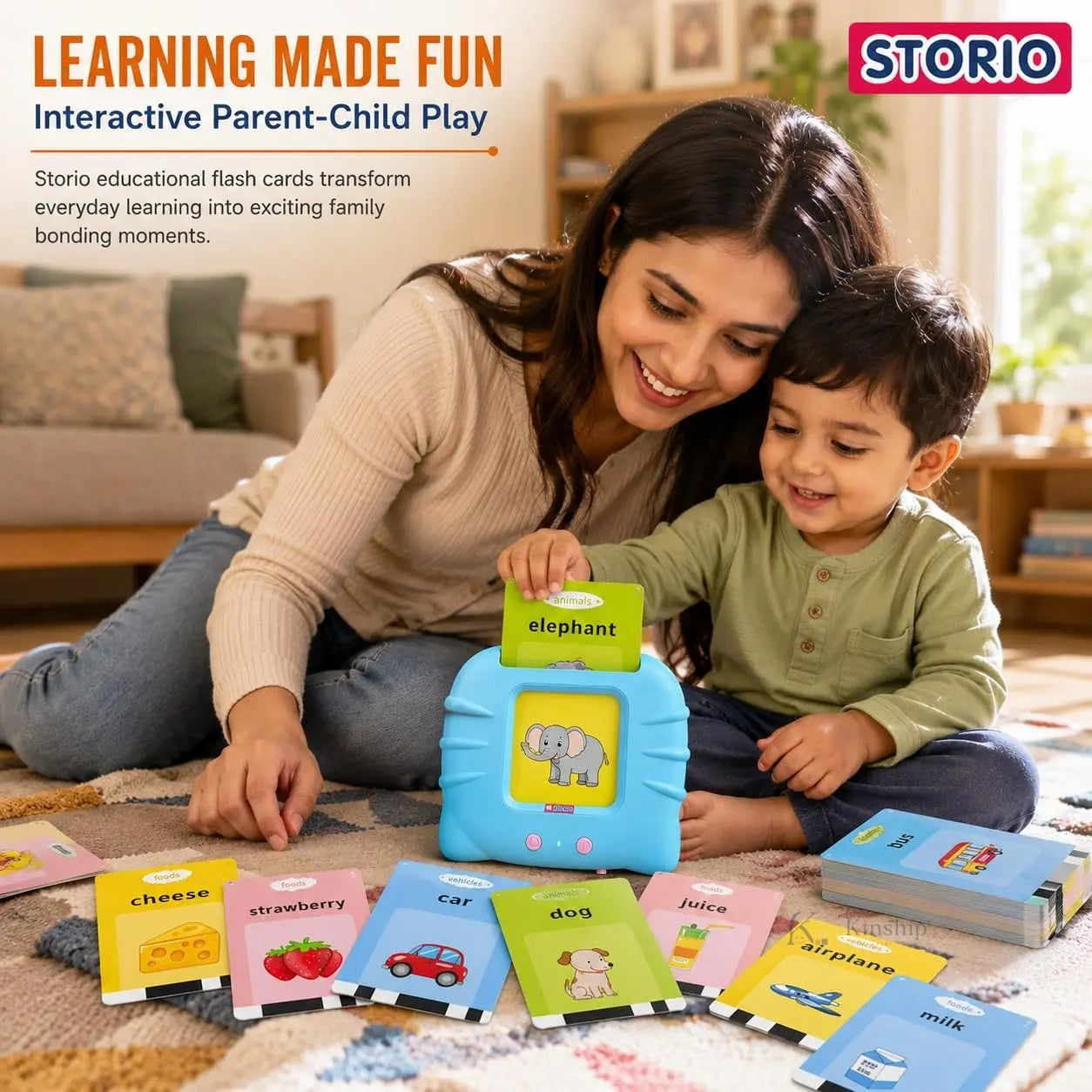 Talking Flash Cards Educational Learning Toy