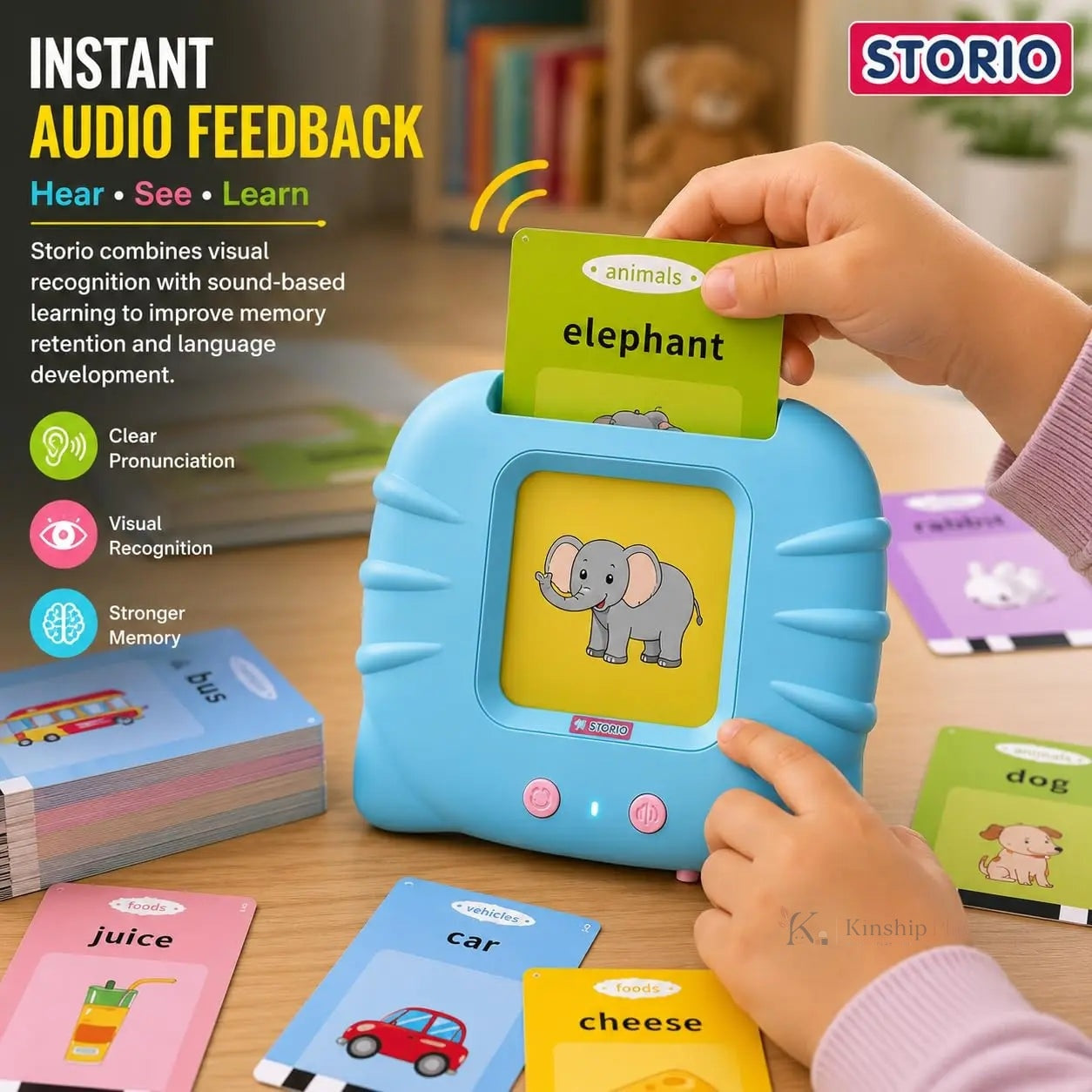 Talking Flash Cards Educational Learning Toy