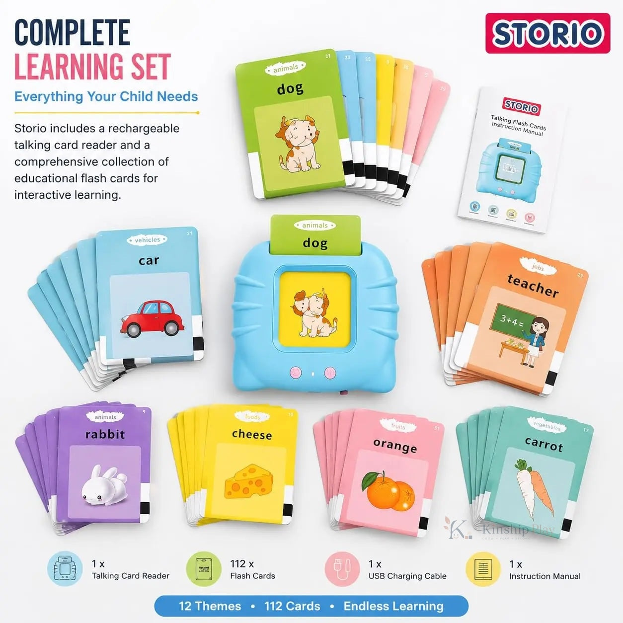 Talking Flash Cards Educational Learning Toy