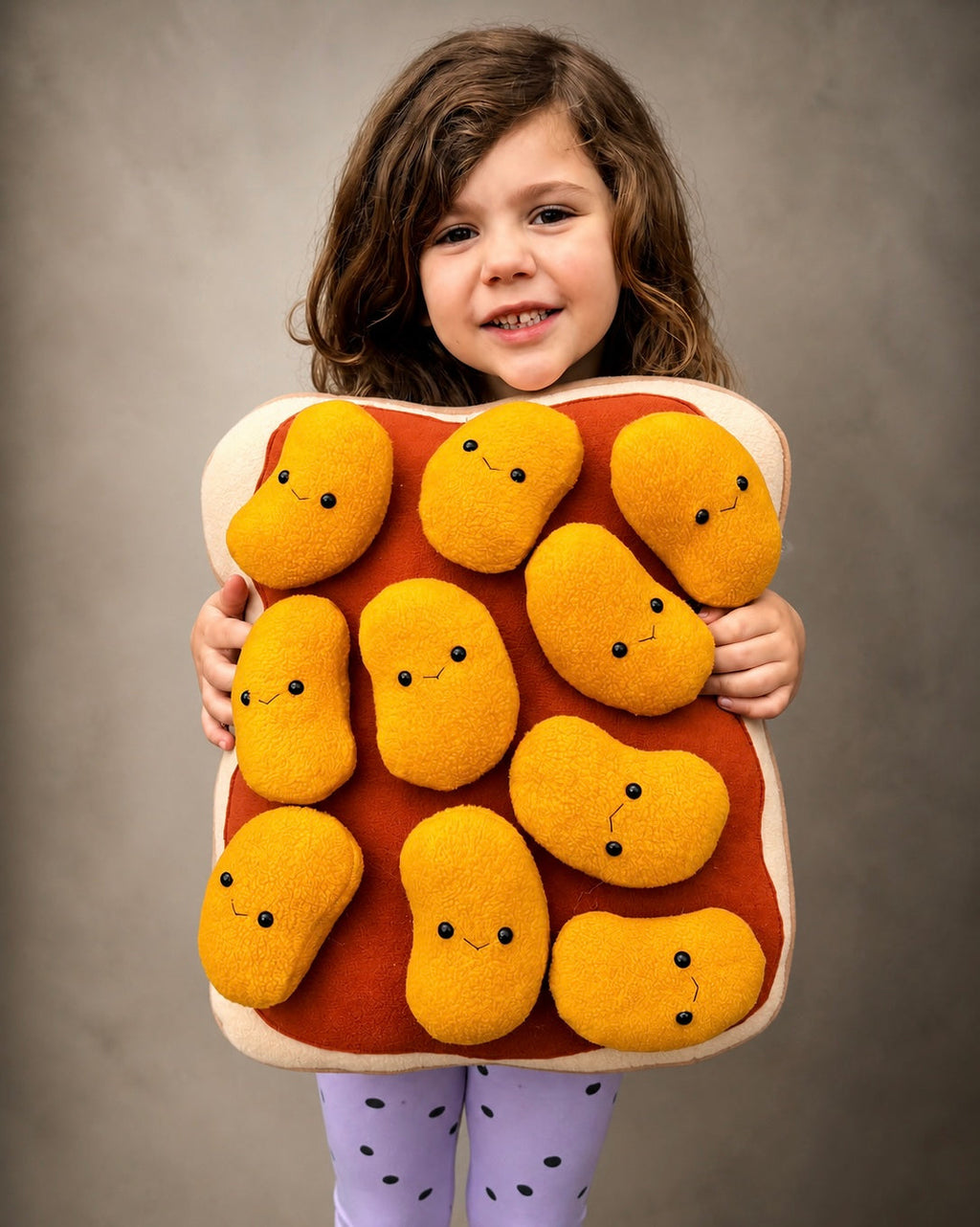 Baked beans on toast pillow