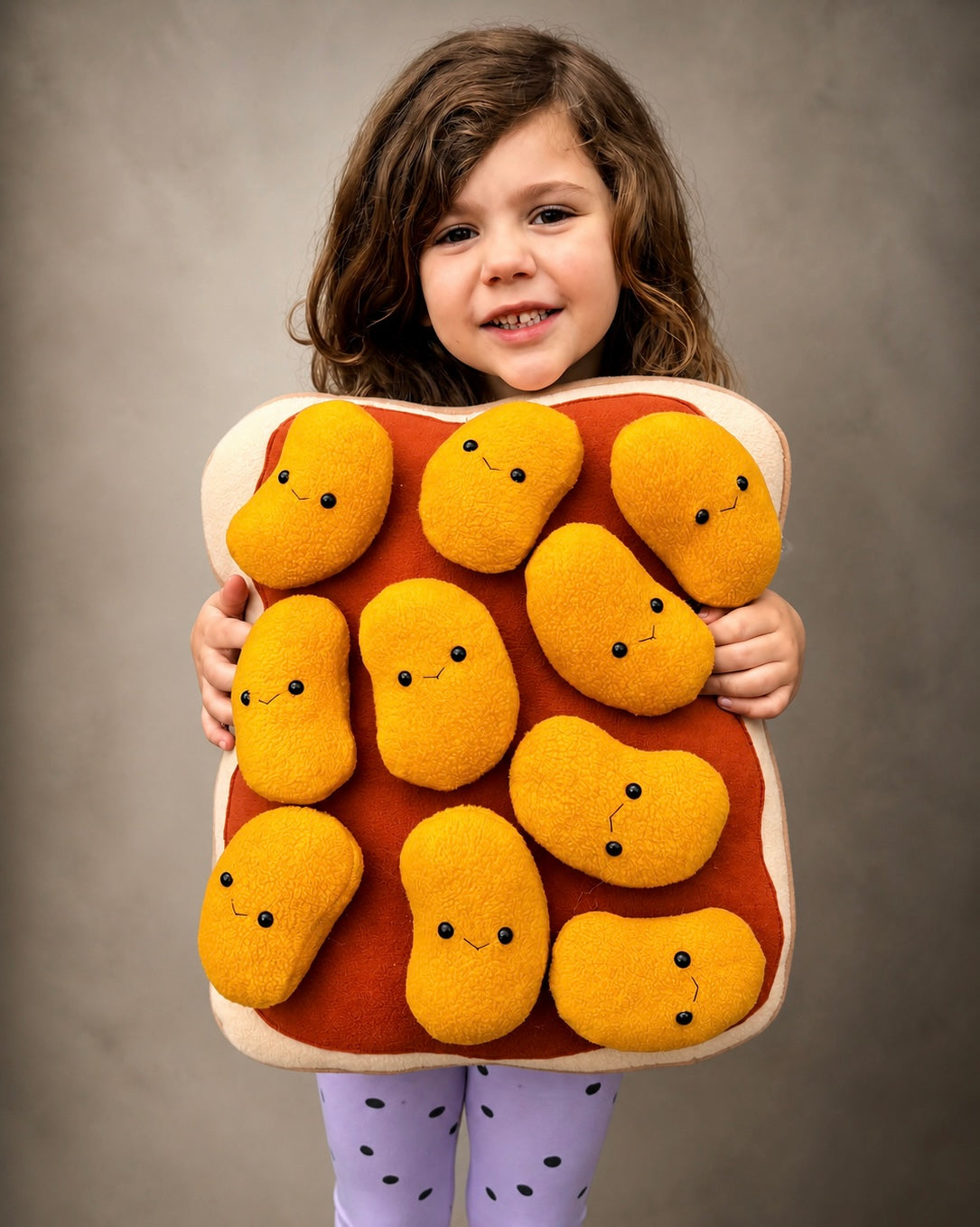 Baked beans on toast pillow