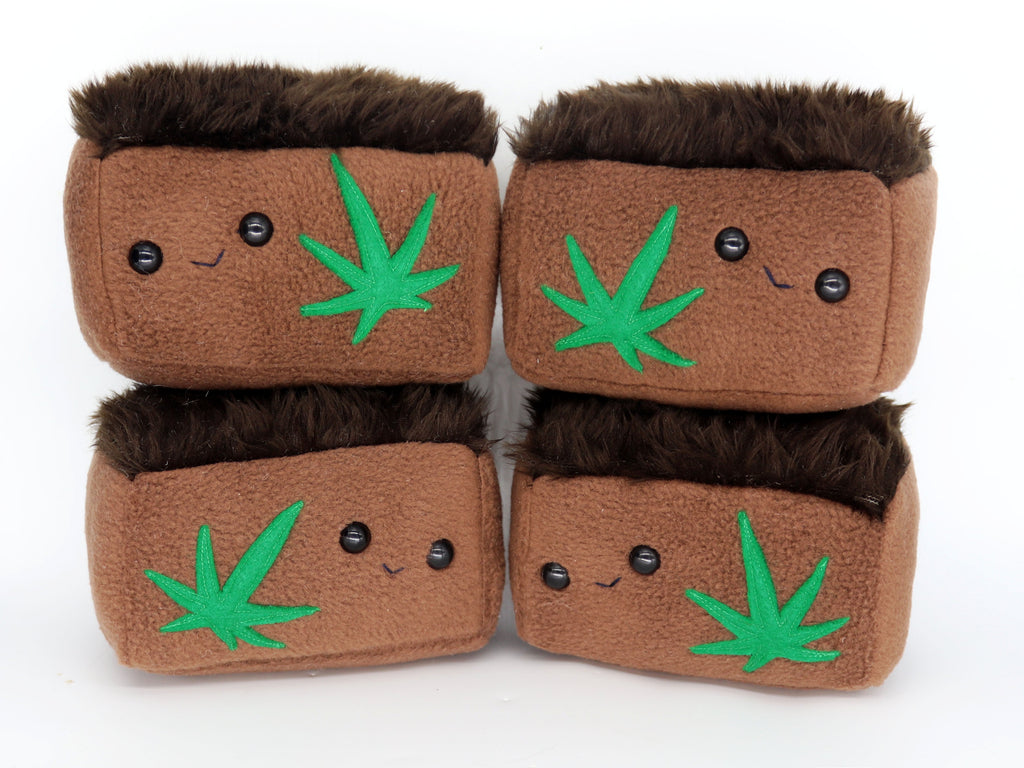Pot brownies - handmade with love