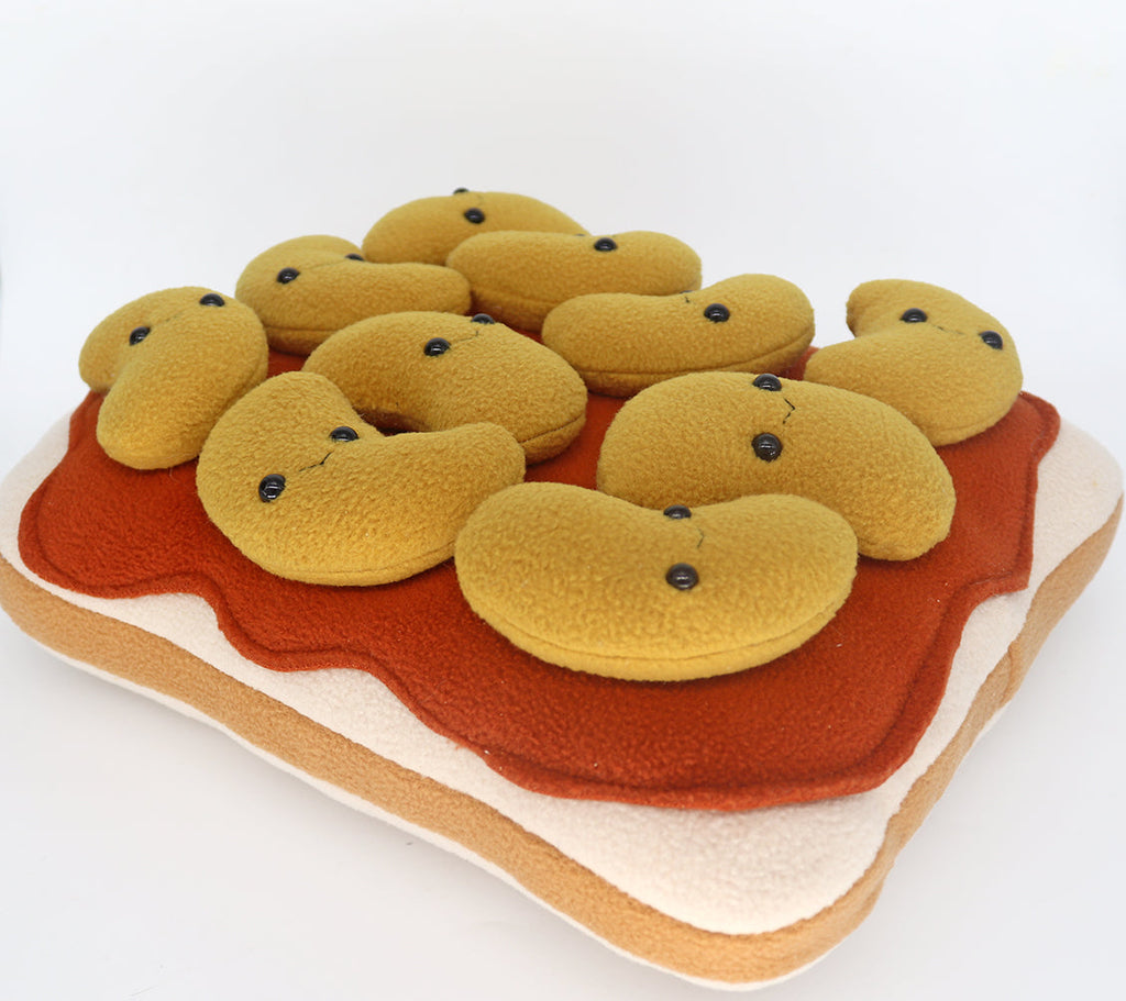 Baked beans on toast pillow