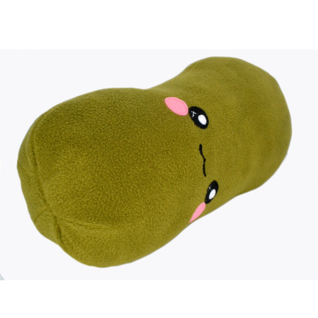 Dill Pickle plushie / decorative pillow/ novelty food cushion