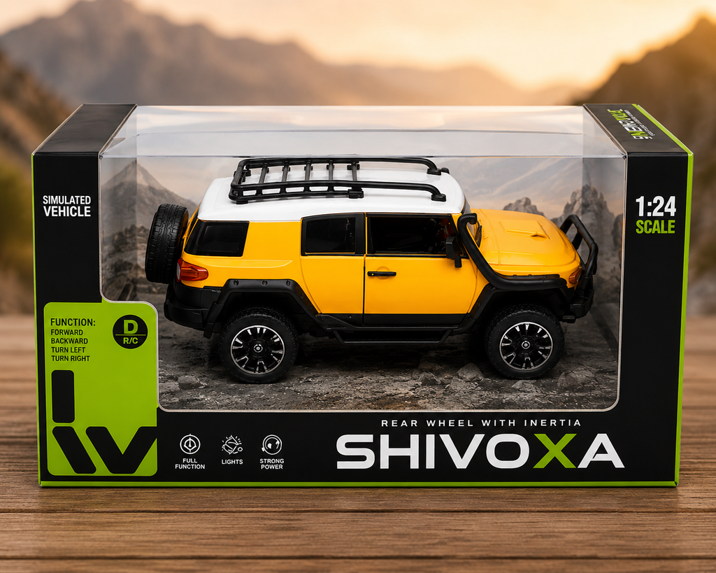 Inertia Series 1:24 Push & Go SUV Toy Car